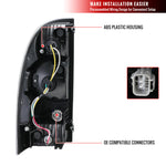 Spec-D 05-13 Toyota Tacoma Red LED Tail Lights