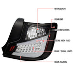 Spec-D 2011 Only Scion Tc LED Tail Lights Black Housing