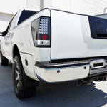 Spec-D 04-15 Nissan Titan LED Tail Lights Matte Black/Clear