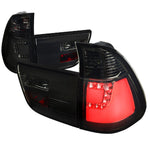 Spec-D 00-06 BMW X5 E53 LED Tail Lights Chrome/Smoked