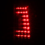 Spec-D 15-20 GMC Yukon LED Red Bar Tail Lights Black/Clear Lens