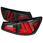 Spec-D 06-13 Lexus IS250 IS350 Tail Lights LED Chrome/Red/Clear