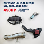 450HP Performance Upgrade For N55 BMW M135i, M235i, M2, 335i, 435i, 535i (F Chassis)