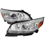 Spec-D 13-15 Malibu OEM Style Projector Headlights Chrome