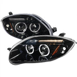 Spec-D 06-11 Mitsubishi Eclipse Projector Headlights Black