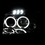 Spec-D 01-04 Nissan Frontier LED Projector Headlights Chrome