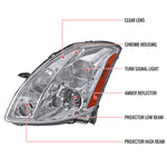 Spec-D 04-06 Nissan Maxima Projector Headlights Chrome