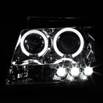 Spec-D 05-15 Nissan Xterra Halo Projector Headlights Chrome