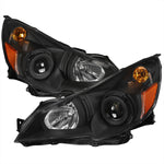 Spec-D 10-14 Outback Legacy Projector Headlights Black/Clear