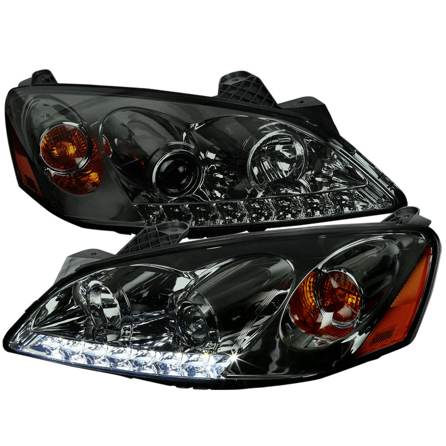 Spec-D 05-10 Pontiac G6 Projector Headlights Chrome/Smoked