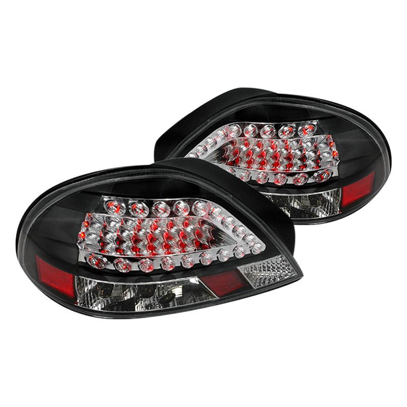 Spec-D 99-05 Pontiac Grand Am LED Tail Lights Black