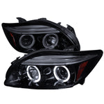 Spec-D 05-10 Scion Tc Dual Halo Projector Headlights Black/Smoked