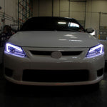 Spec-D 11-13 Scion Tc LED Bar Pro Headlights Chrome