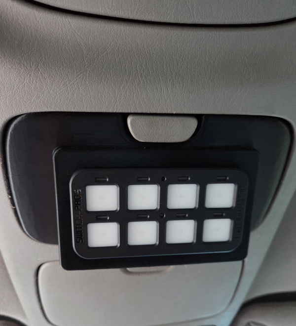 1st Gen 2001-2007 Toyota Sequoia/Tundra SwitchPros SP9100 Overhead Switch Panel Mount