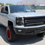 Spec-D 14-15 Chevy Silverado 1500 Projector Headlights Smoked