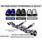 Titanium X Pipe Catback Exhaust System For McLaren 720s 4.0T Spider