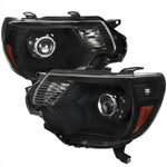 Spec-D 12-15 Tacoma retrofit Projector Headlights Black