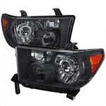 Spec-D 07-13 Tundra Retrofit Projector Headlights Black