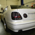 Spec-D 98-05 Lexus GS300/GS400/GS430 Tail Lights LED Chrome Red Smoked