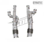 Straight Through Exhaust Downpipe System for Lamborghini Aventador SVJ Ultimae
