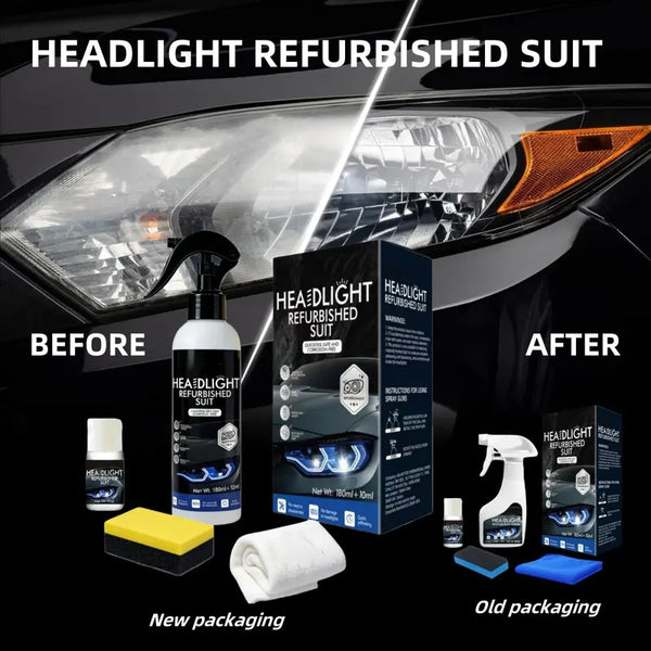 Car Headlight Refurbishment and Repair Kit