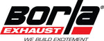 Borla 22-24 Toyota Tundra 3.4L V6 (Inc. Hyb.) Ext. Cab/STD Bed/145.7in WB S-Type Cat-Back - Blk Chrm 140939BC