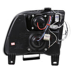 Spec-D 05-09 Ford Mustang Halo Projector Headlights Black
