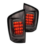 Spec-D 05-15 Nissan Armada LED Tail Lights Chrome/Smoked
