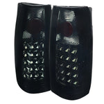 Spec-D 88-00 Chevy GMC C/K Tahoe Yukon LED Tail Lights Smoked