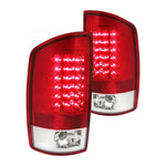 Spec-D 02-06 Dodge Ram 1500 2500 3500 LED Tail Lights Red/Clear